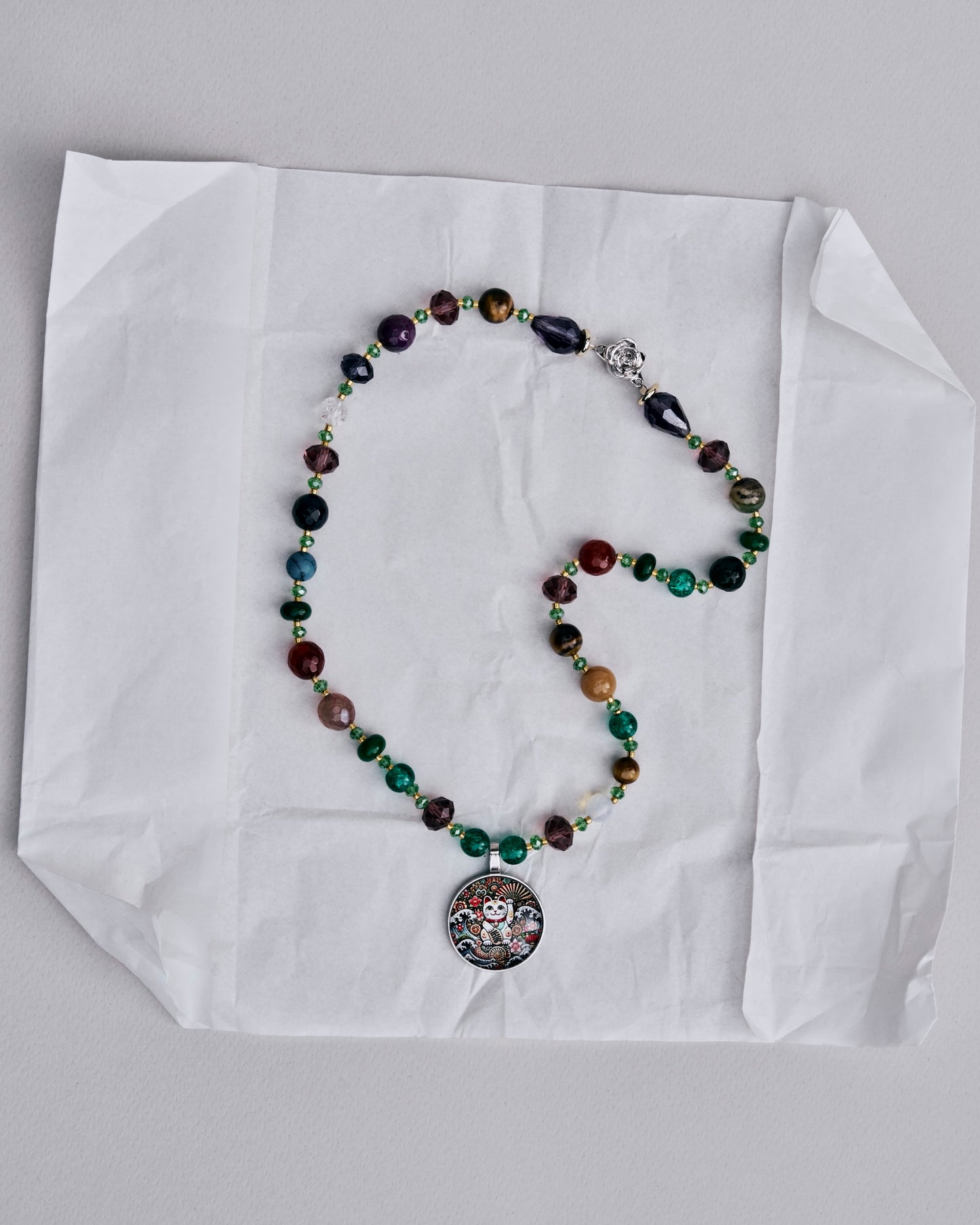 Talismán maneki-neko