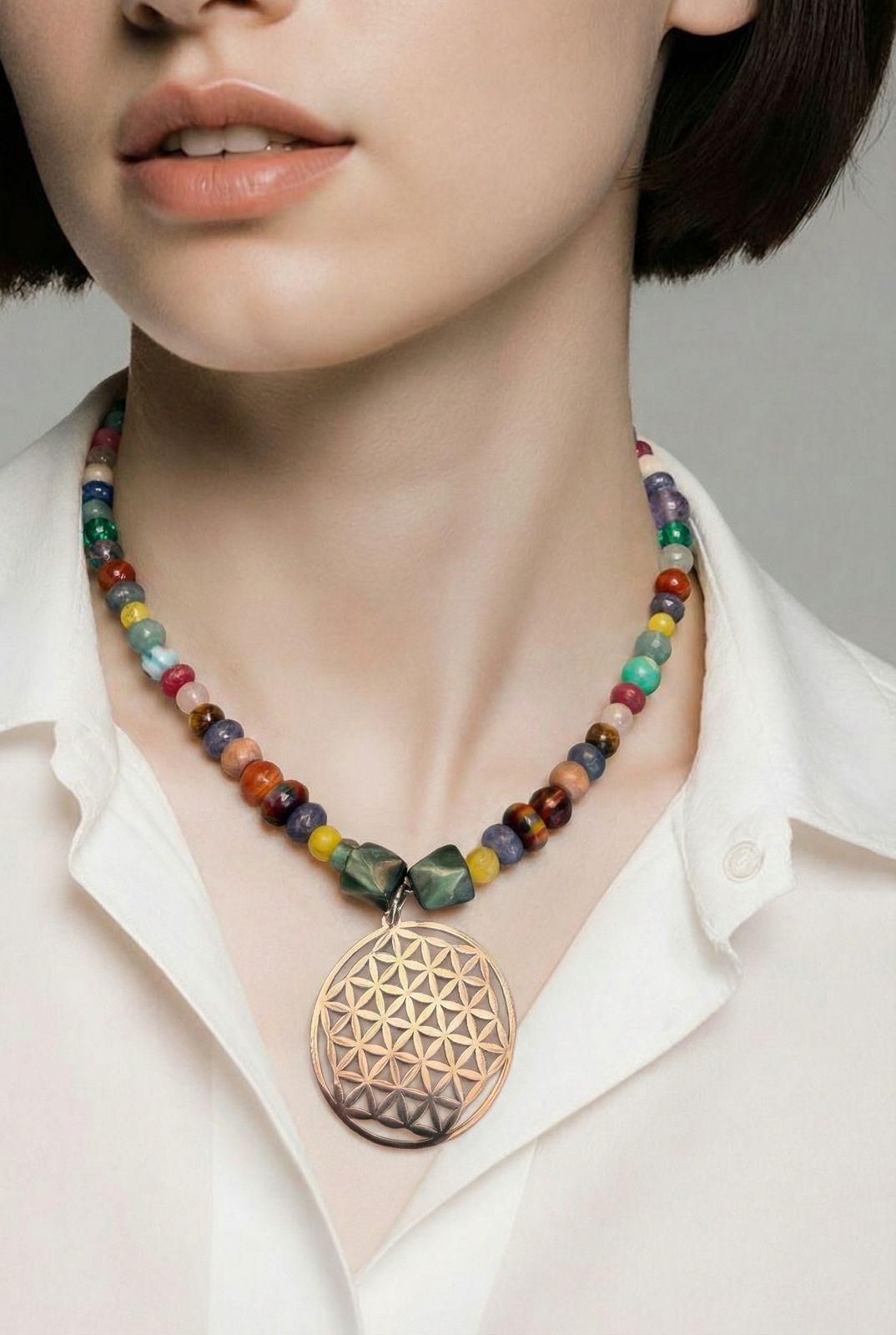 Collar Flor de la Vida