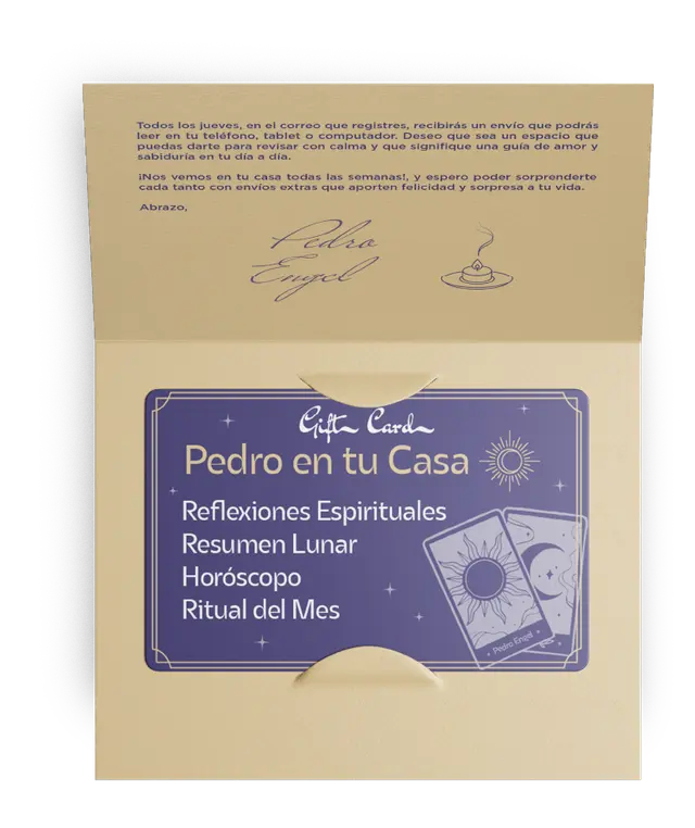 🎁 Gift Card Pedro Engel – Cristales & Joyas