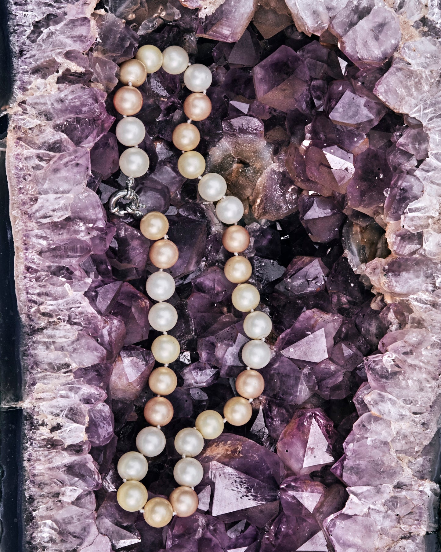 Perlas de nácar colores pastel