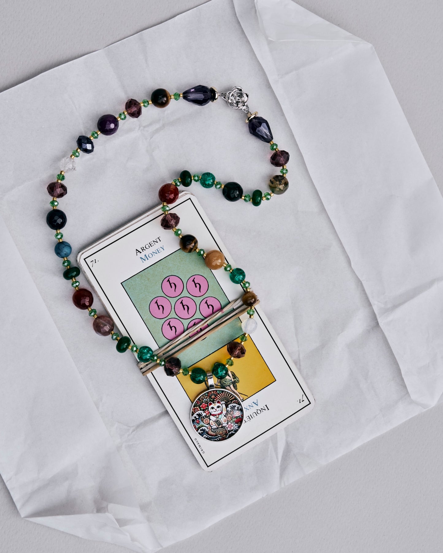 Talismán maneki-neko