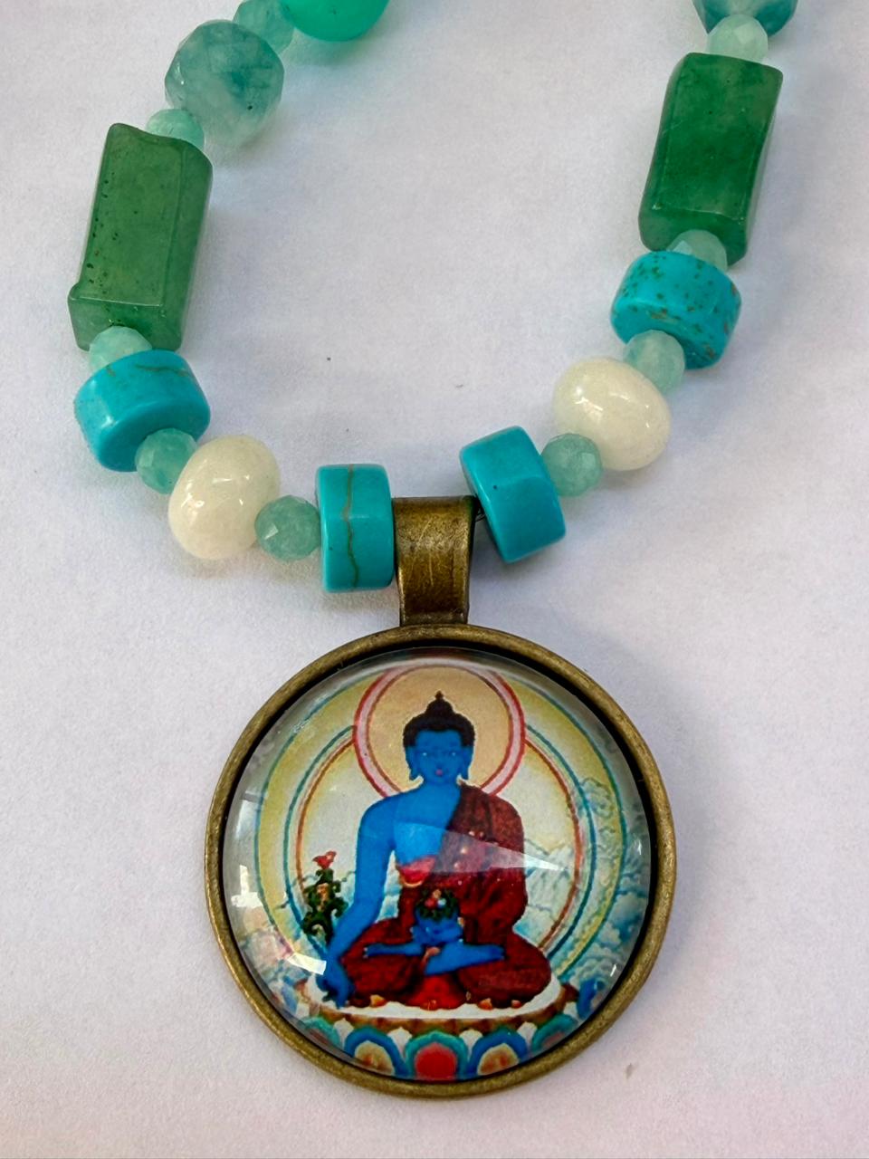 Buda azul de la medicina