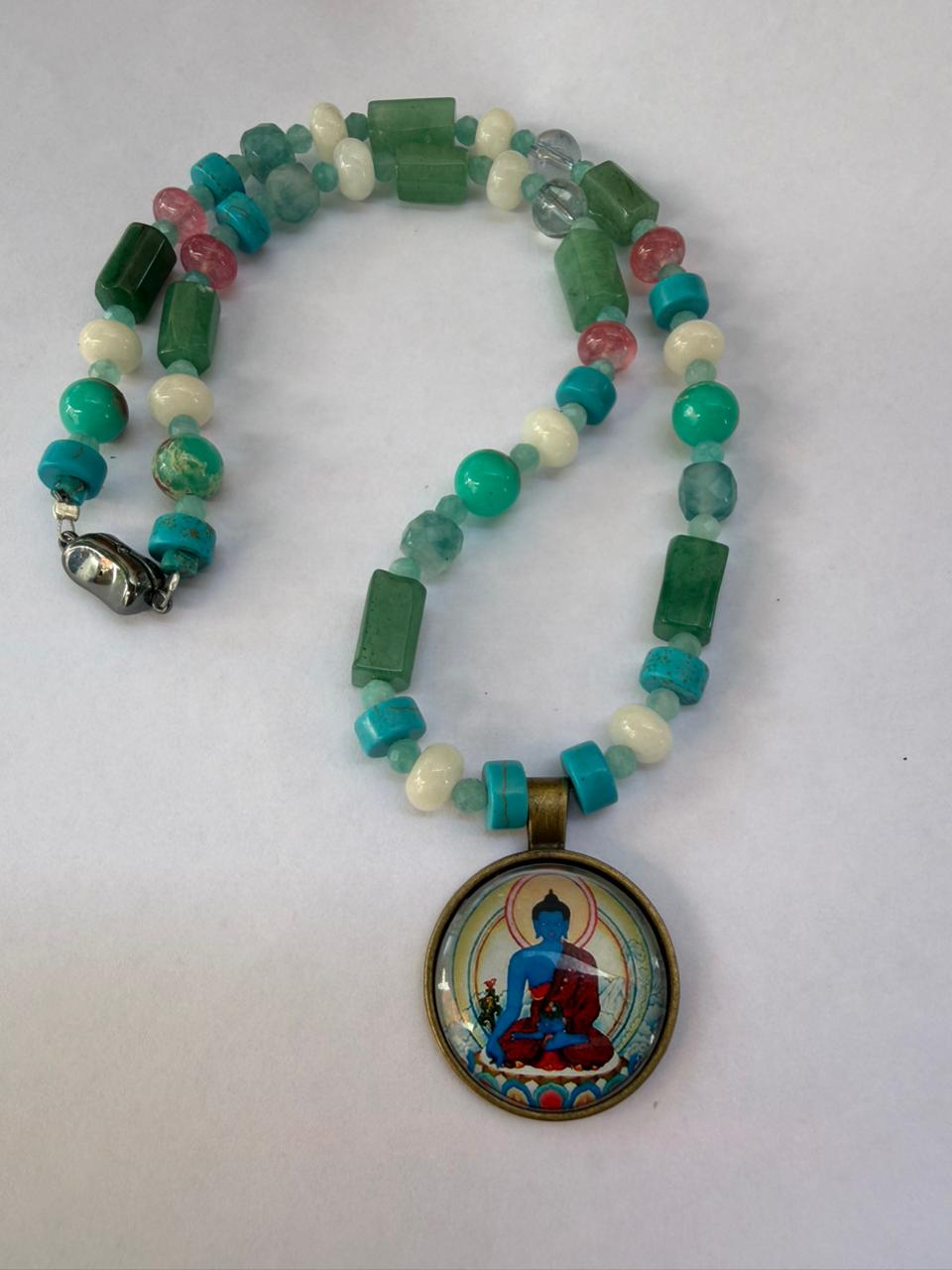 Buda azul de la medicina