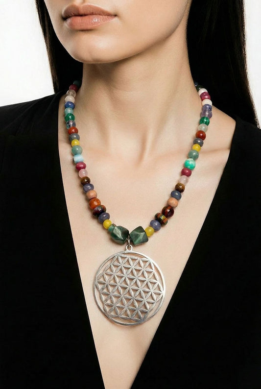 Collar Flor de la Vida